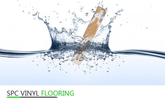 4mm Floating Vinyl Plank Flooring Squares Natural Colors Long Durability