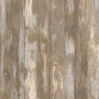 PVC Wood Look Peel And Stick Vinyl Flooring 12''X24'' Noise Reduction