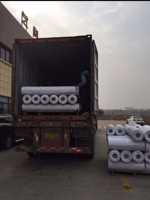 Plastic Anti Bacterial Marine Woven Vinyl Boat Flooring Fire Resistance