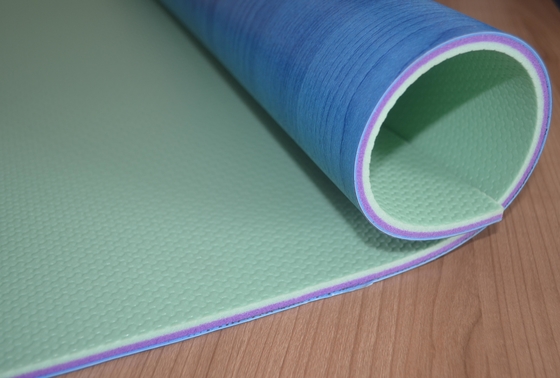 Waterproof Badminton Court PVC Flooring 4.5mm 6mm