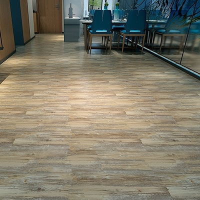 4.0mm 4.5mm 5.0mm Luxury Vinyl Plank Glue Down Flooring