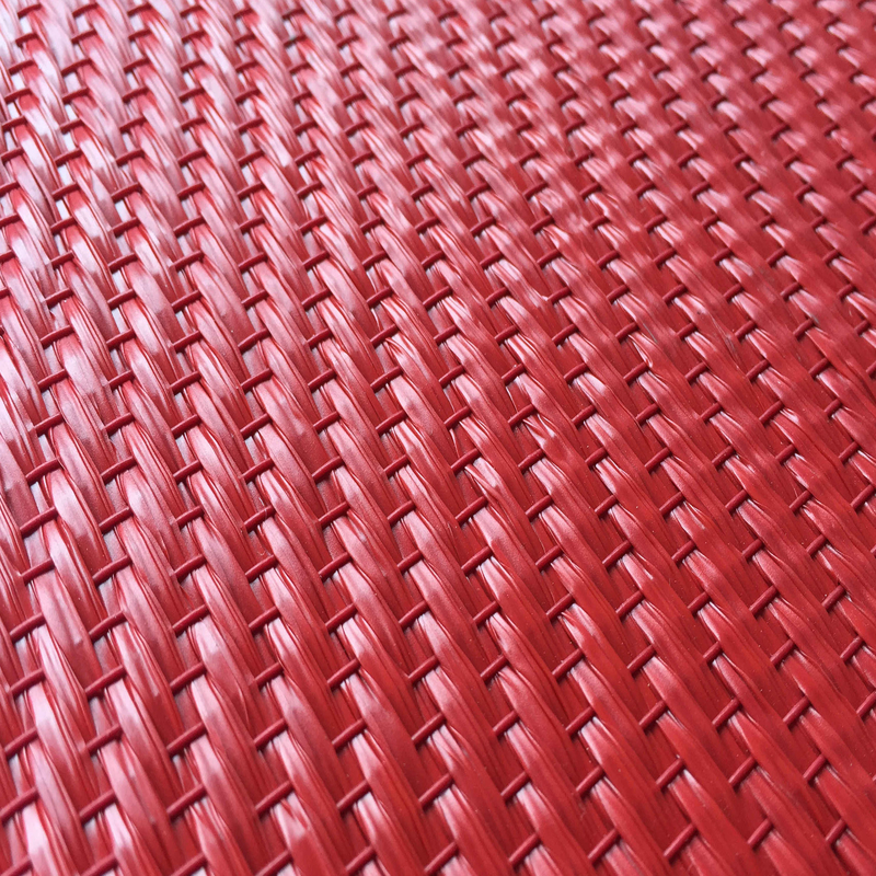 Fire Proof Boat Woven Vinyl Flooring Wear Resistant